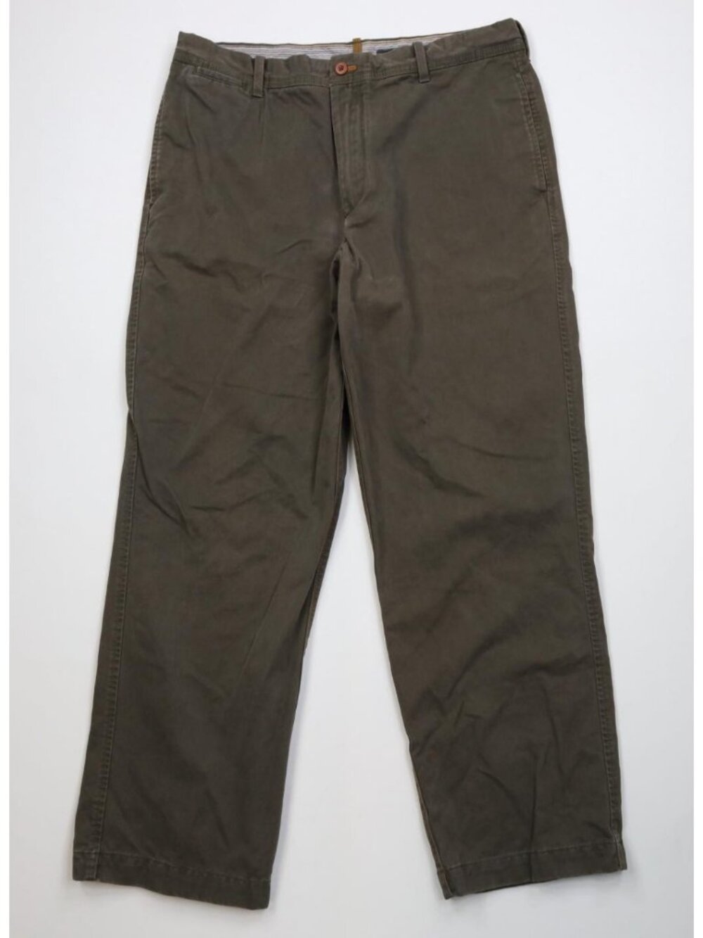 Vintage 90s Y2K Timberland Mens 38x32 Faded Baggy Wide Leg Chino Pants Green